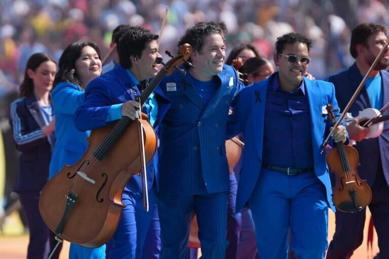 Orgullo nacional: Gustavo Dudamel e integrantes de El Sistema deslumbran en la gran final del Mundial