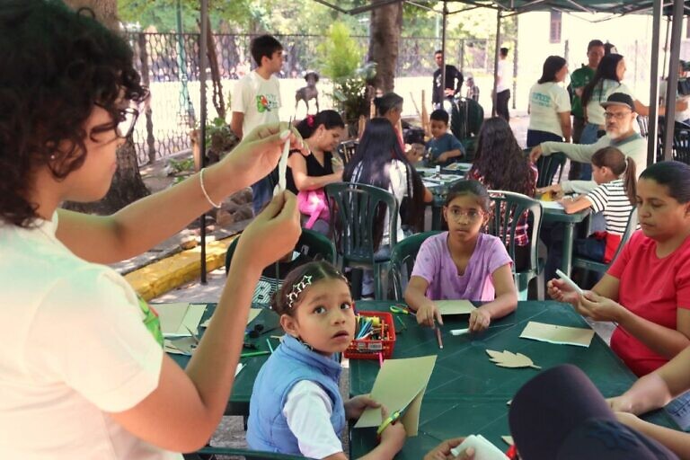 Taller vacacional de arte y naturaleza activa la creatividad infantil y juvenil en el Eje del Buen Vivir