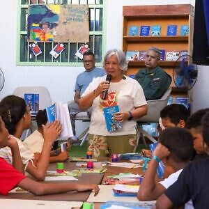 Programa “Brújula de Soberanía” promueve el pensamiento crítico en el campamento transitorio Escuela Estadal de La Guaira