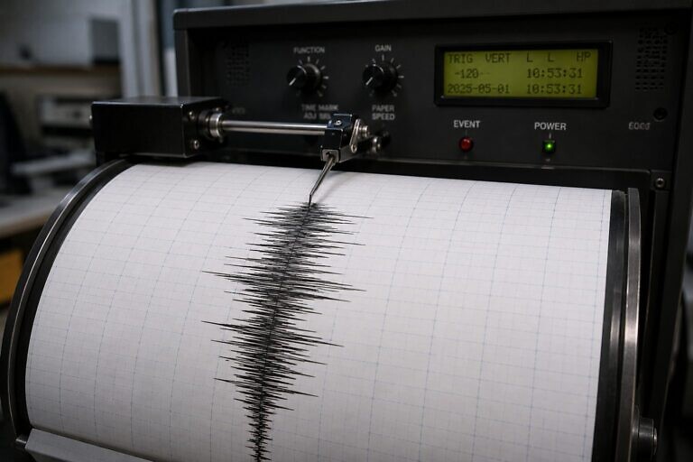 Sismo de 4,0 se registró la madrugada de este martes al noroeste de La Guaira
