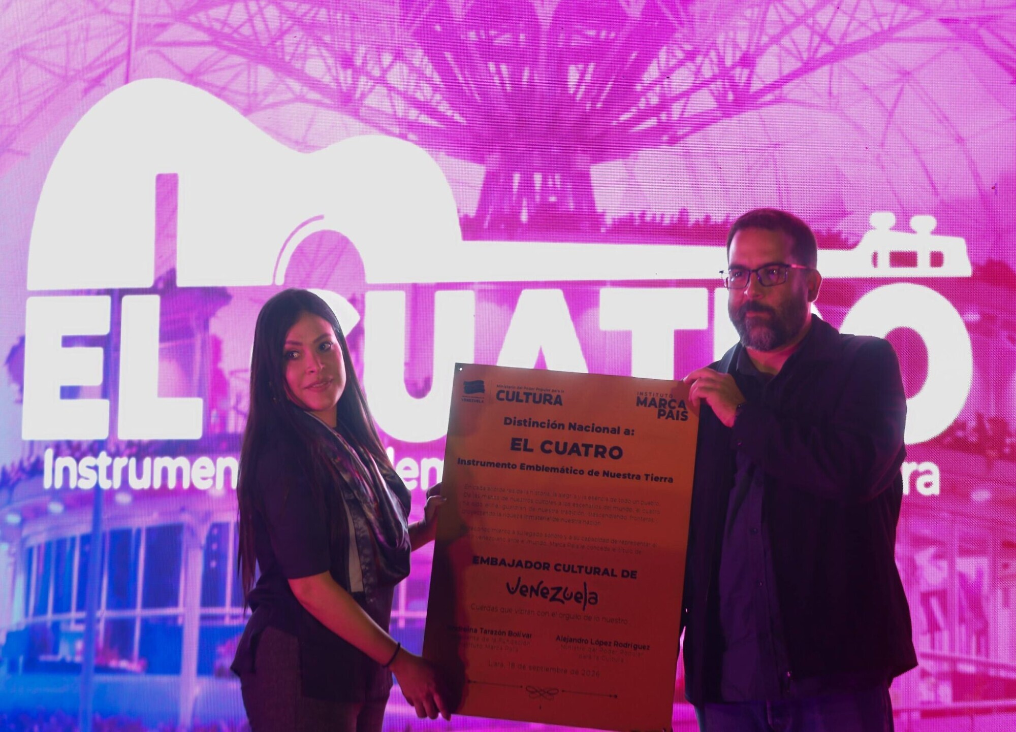 El cuatro es proclamado Embajador Cultural de Venezuela en el mundo