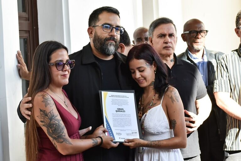 Declarado Ismael Querales como Portador Patrimonial de la Nación